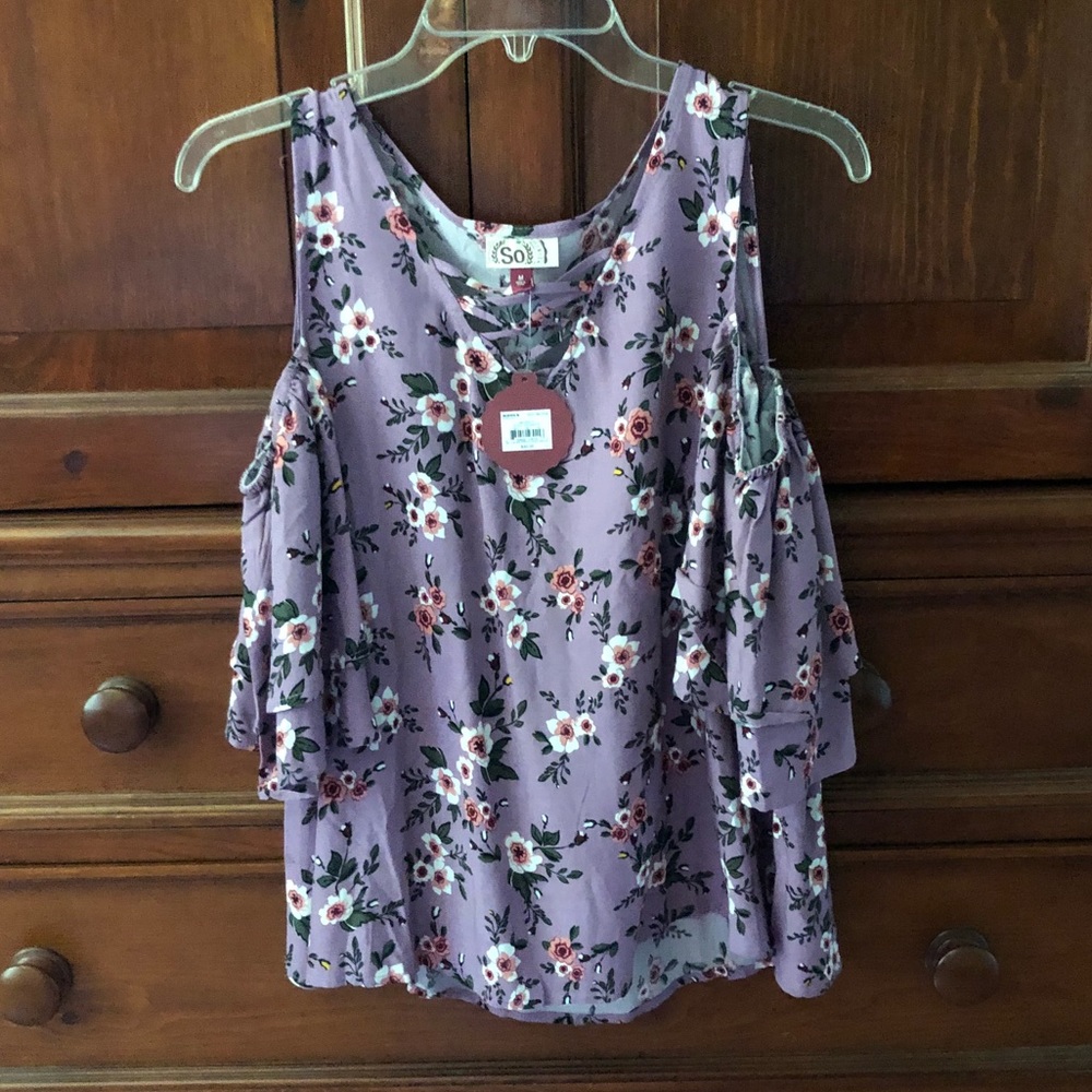 Floral Off Shoulder Blouse